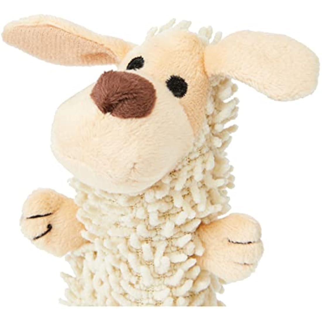 Rosewood Chubleez Noodle Buddy Plush Dog Toy with Squeaker, Soft & Comforting Toy for Small, Medium Dogs & Puppies, Interactive Play