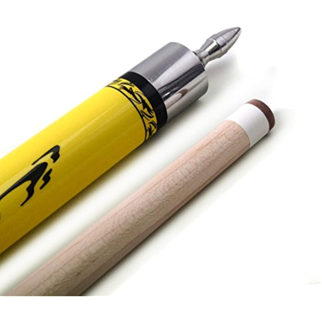 CUESOUL 58 Inches 19oz Joint Pool Cue Stick Billiards Premium Canadian Maple Pool Cue, Multi-layered Tip, 11.5/12.75mm Billiards Pool Cue Set Accessories