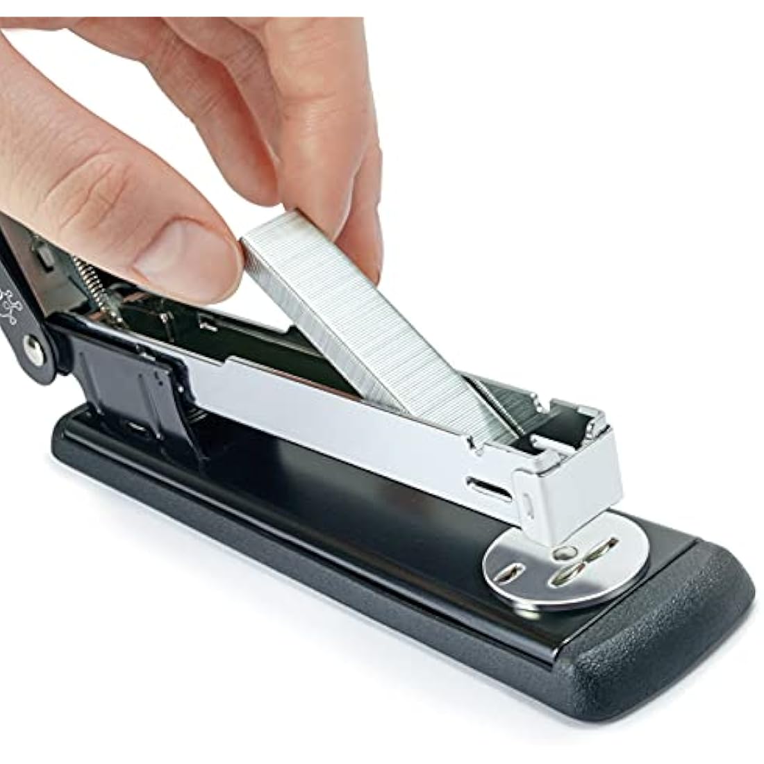 Rapesco 1471 Germ-Savvy Antibacterial, Marlin Stapler, R4 Staple Remover & 5000 26/6 mm Staples, Black