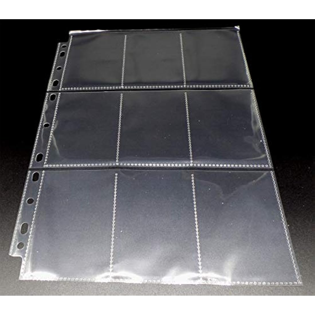 docsmagic.de 200 9-Pocket Pages - 11-Hole - 3-Ring Album Ordnerseiten- MTG - PKM - YGO