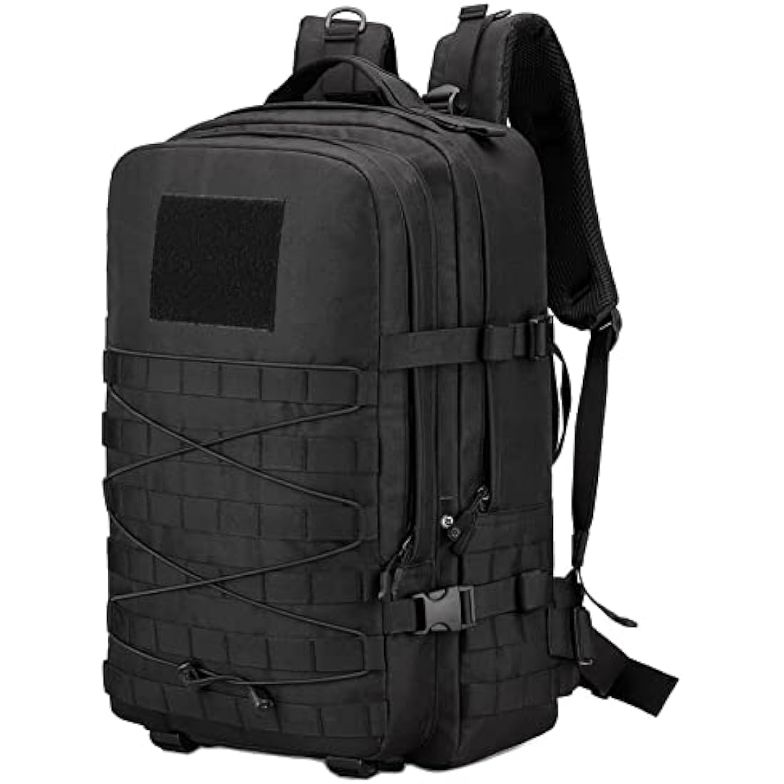 WTiger Tactical Backpack, 45L Hiking Backpack Molle Military Assault Pack 17 inch Laptop Rucksacks Travel Daypack for Outdoor Camping Fishing Trekking Hunting
