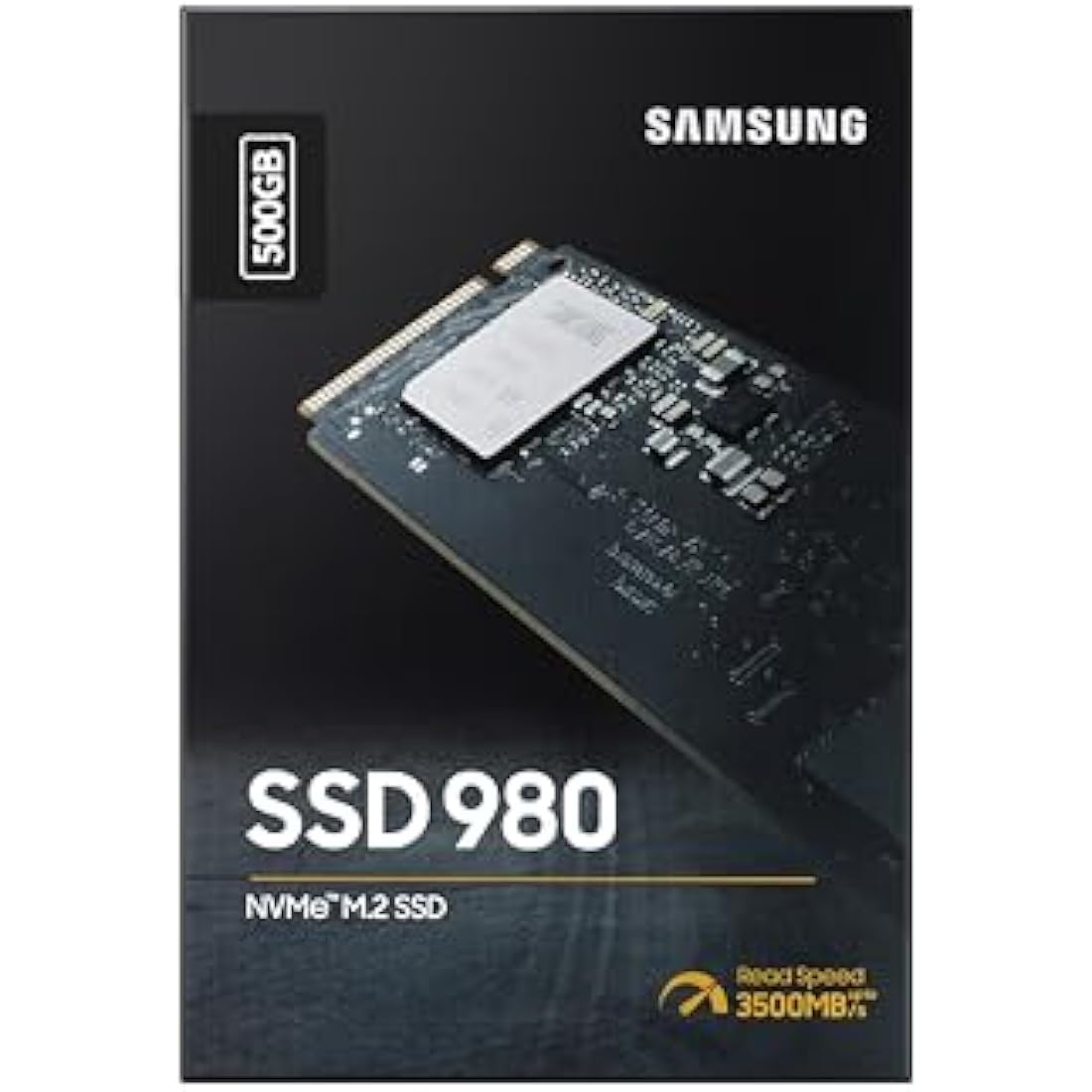 Samsung 980 500 GB PCIe 3.0 (up to 3500mbs) NVMe M.2 Internal Solid State Drive (SSD) (MZ-V8V500BW)