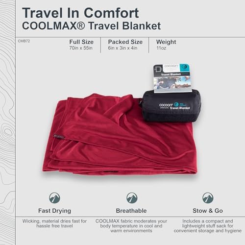 Cocoon Coolmax Travel Blanket