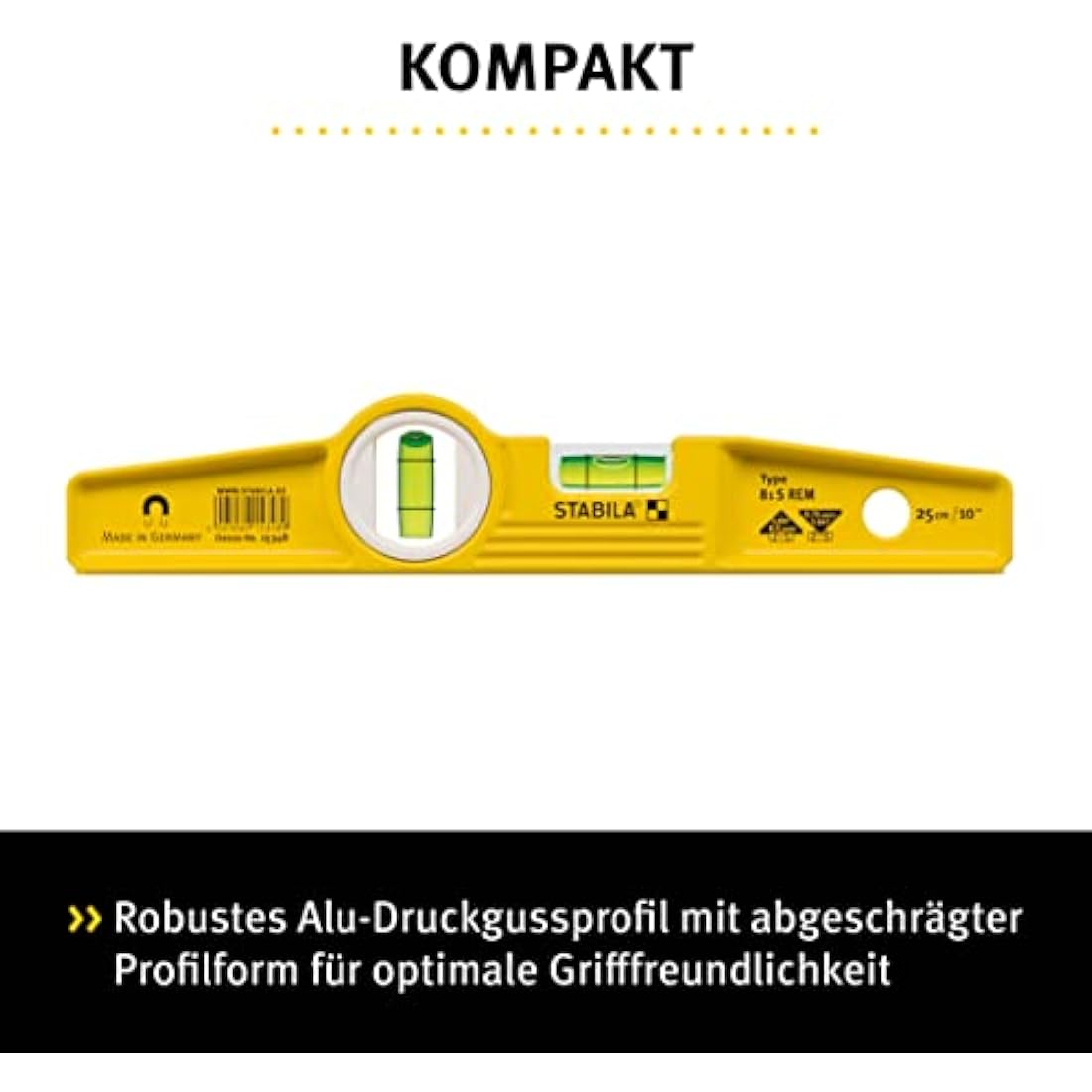 Stabila 15348 81s/Rem Loose Rare Earth Magnetic Level, Multi