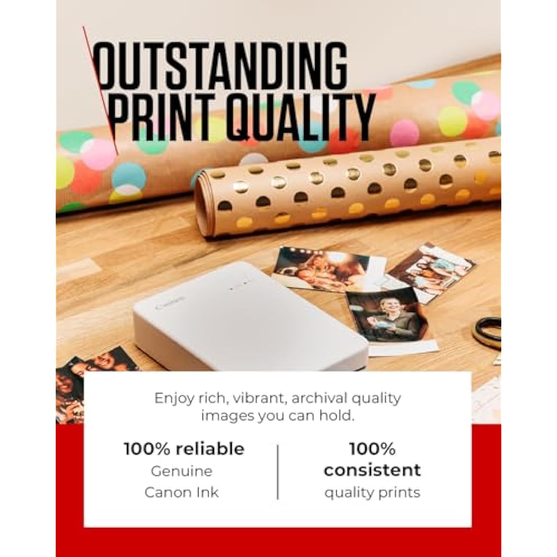 Canon SELPHY XS-20L Ink + Paper Multipack - Genuine Printer Ink Cartridges 1 Pack (1 x Cartridge) & 20 Sheets (72 x 85mm)