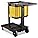 Rubbermaid 6181 Locking Janitor Cart Cabinet for 6173 Cart