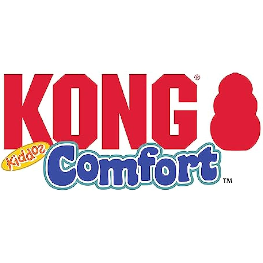 KONG - Comfort Kiddos Bear - Fun Plush Dog Toy with Removable Squeaker - For Large Dogs
