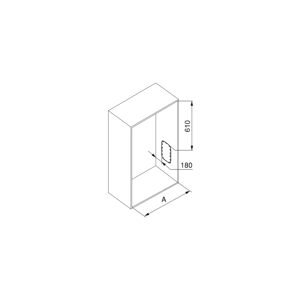 Emuca - Pull down hanging rail for wardrobe, pull down wardrobe rail lift, adjustable width 830-1150mm (32,67-45,27 inch), white colour