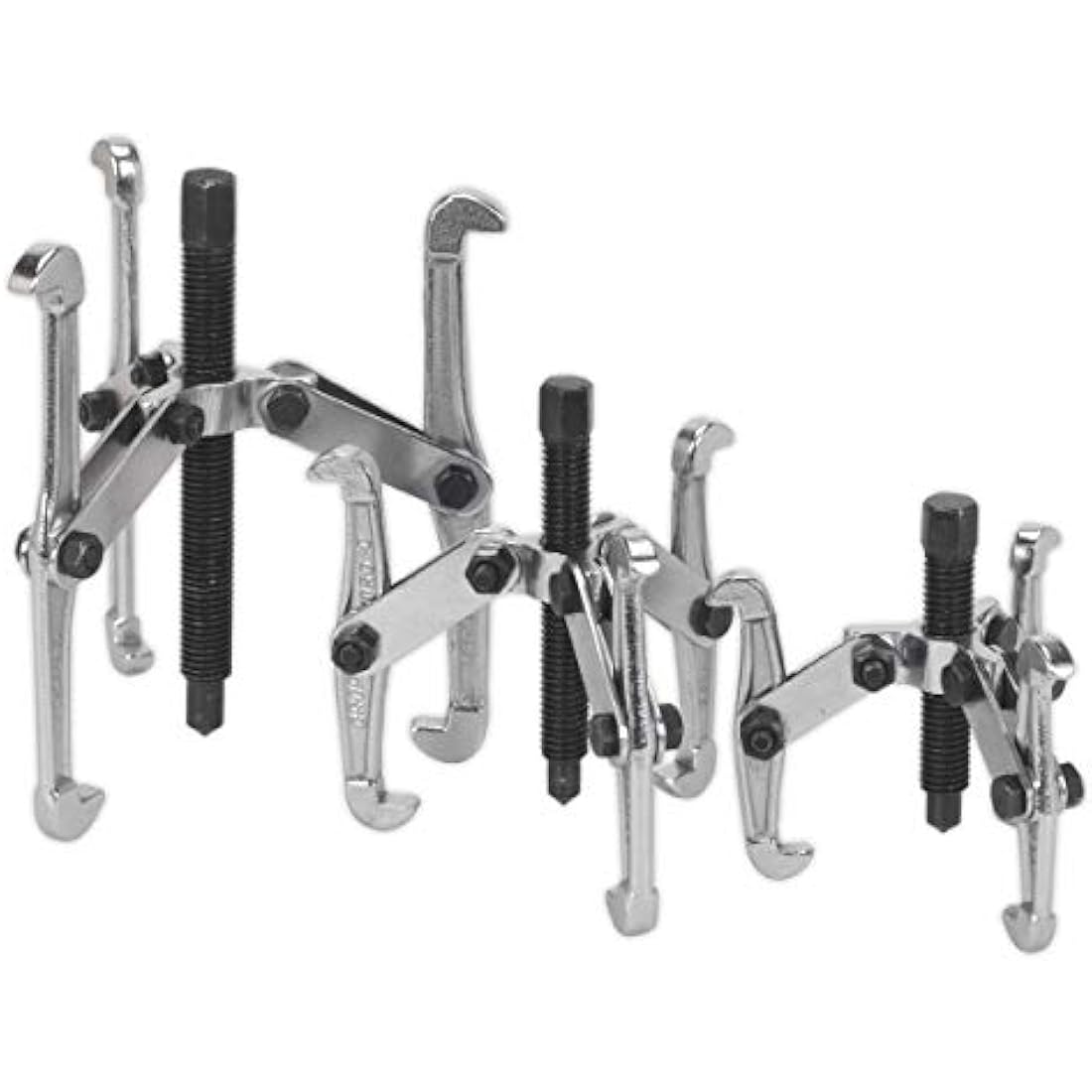 Sealey Vs77 Triple Leg Gear Puller Set 3Pc