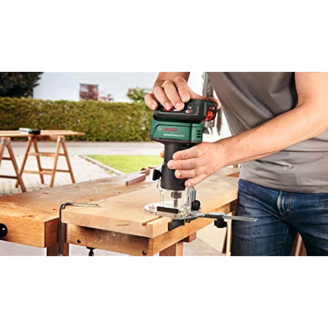 Bosch 6-Piece Tungsten Carbide Router Bit Set (for Wood, Shank Ø 1/4", Accessory Routers)