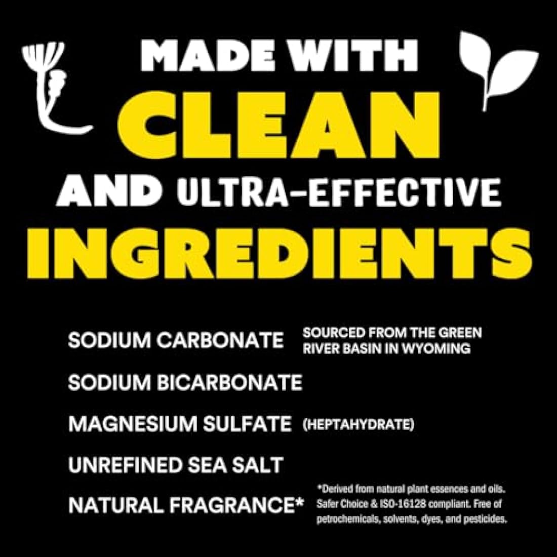 Molly's Suds Original Laundry Detergent Powder - Natural Washing Powder, Earth Derived Powder Detergent, Non-Liquid & Organic Washing Detergent, Sensitive Skin Laundry Detergent - 70 Loads, Peppermint