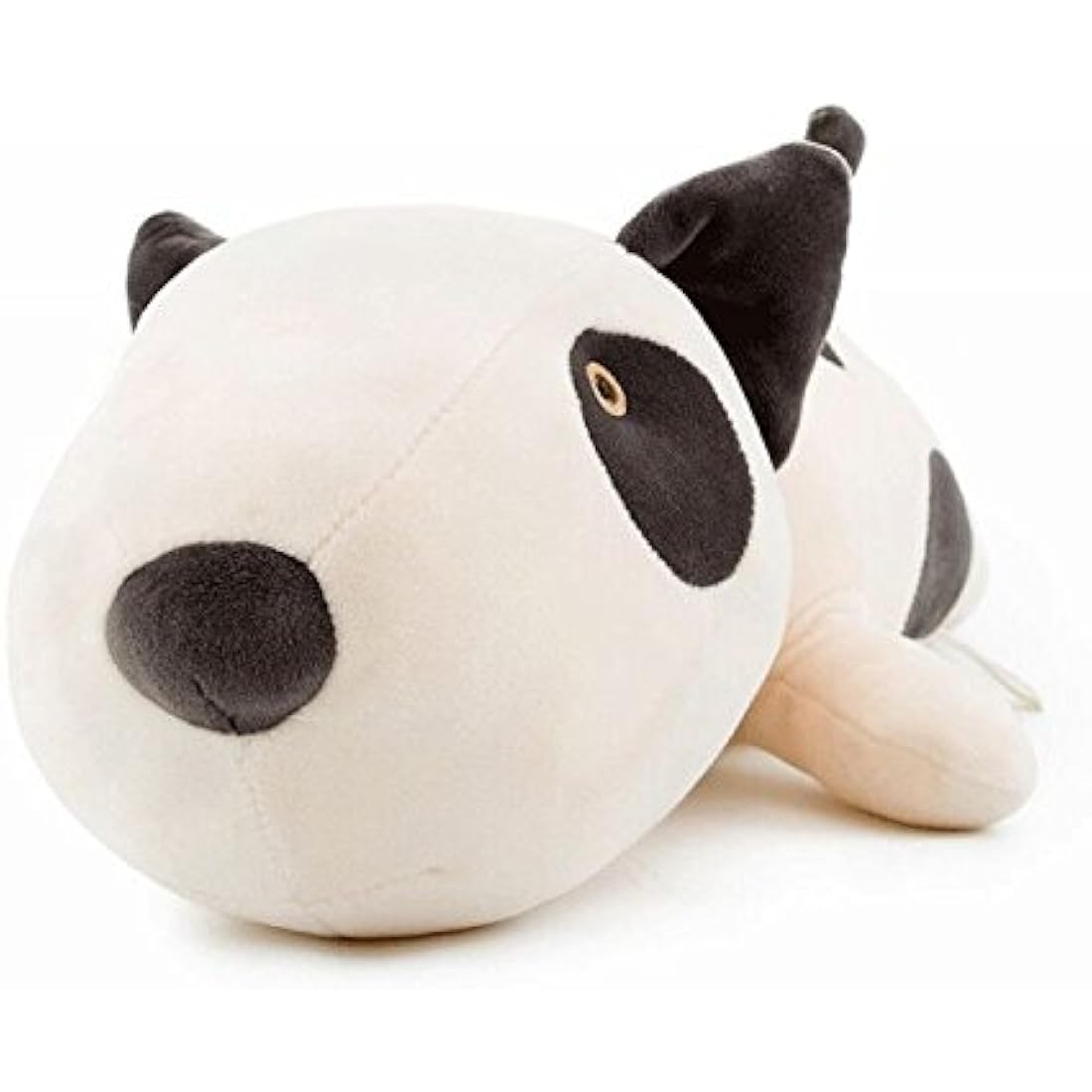 Vintoys Bull Terrier Dog big hugging pillow soft plush toy stuffed animals White 21"