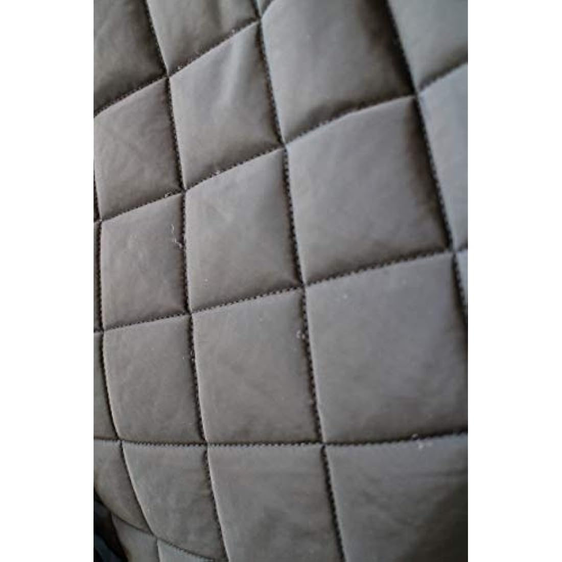 Carseatcover-UK Front Pair of Diamond Quilted Car Seat Covers Protectors - Universal Fit
