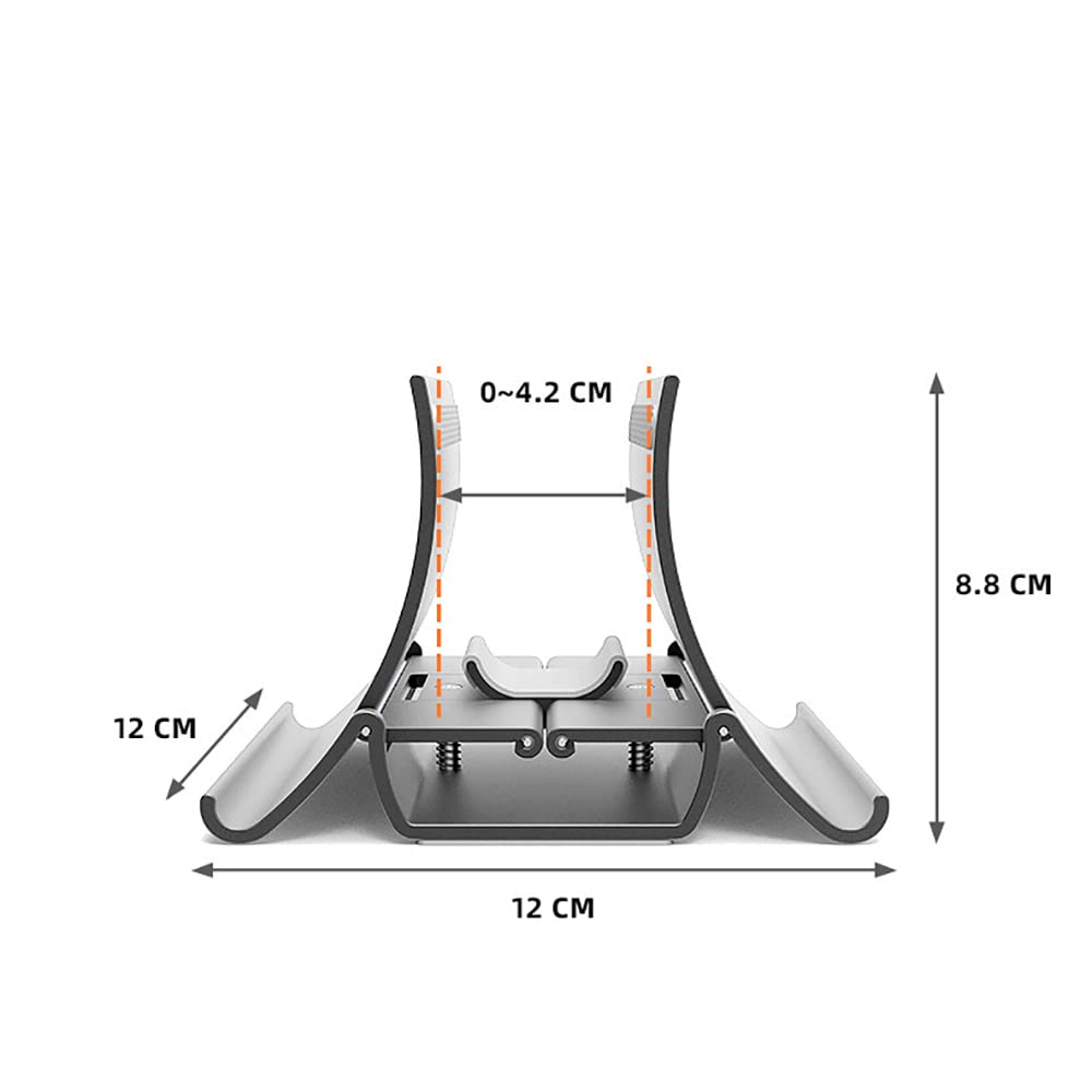 VOANZO Vertical Laptop Stand Gravity Notebook Holder Desktop Space Saving Laptop Stand Dock for All Laptop Models （up to 17.3"）