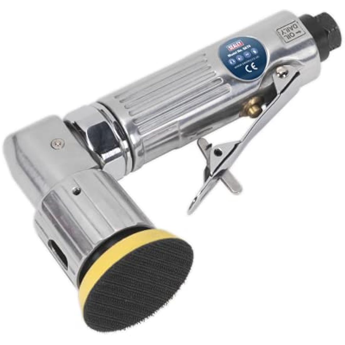 Sealey Sa70 Air Orbital Sander Mini Disc 50Mm