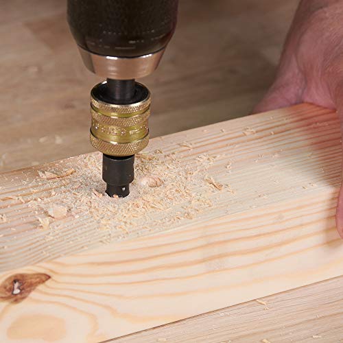 Trend Snappy 5-Piece TCT Countersink Set, Imperial, Adjustable Depth, Quick Release System, SNAP/CSTC/SET