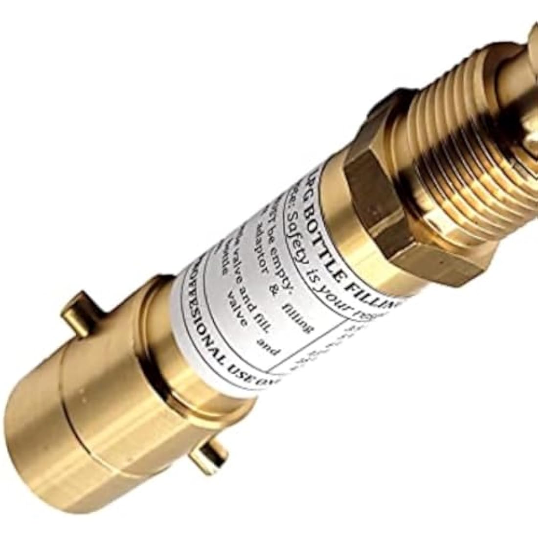 LPG GPL UK Bayonet Propane Gas Bottle Tank Filler Adapter Swivel