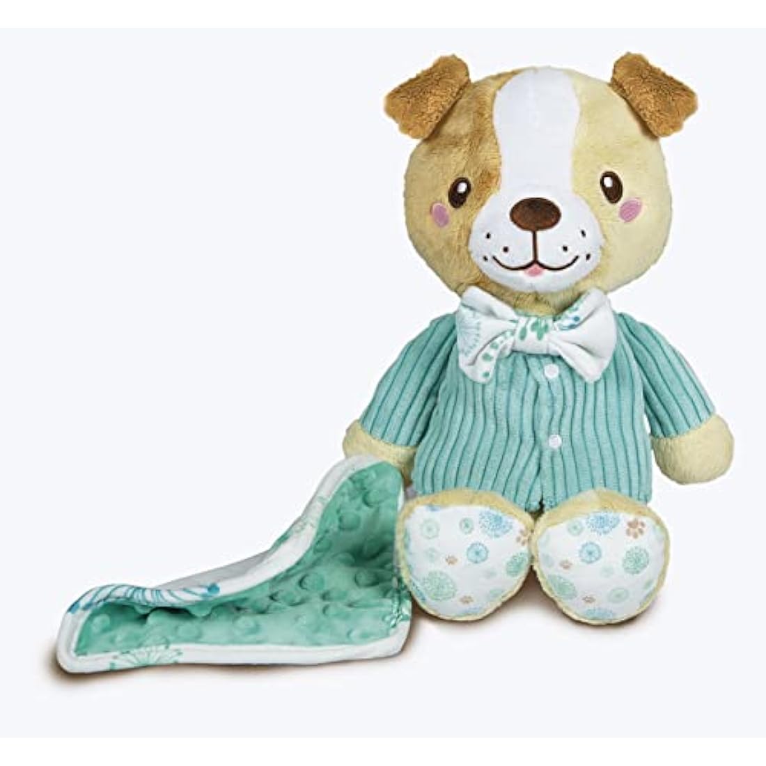 Clementoni Baby 17417, Pete the Puppy Plush Toy for Babies, Ages 0 months Plus