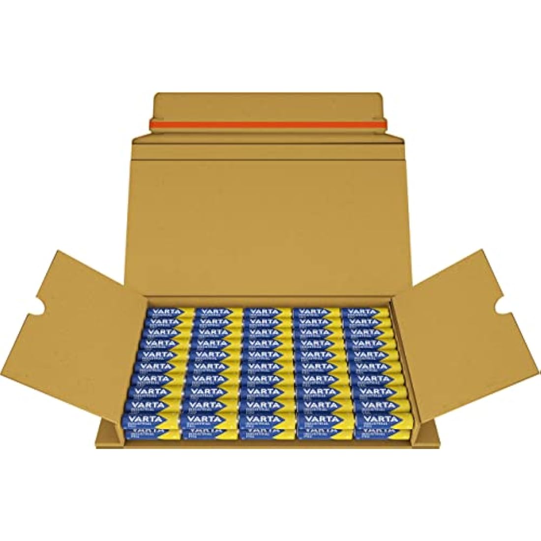 VARTA Industrial Pro AA Mignon Alkaline Batteries LR6 - 100-pack, Made in Germany