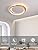 FANLG LED Ceiling Light, 50CM LED Dimmable Ceiling Lamp with Remote Control 3000K-6000K, 30W Modern Bedroom Ceiling Lights, Wood Ceiling Light for Living Room/Office/Bedroom/Hallway