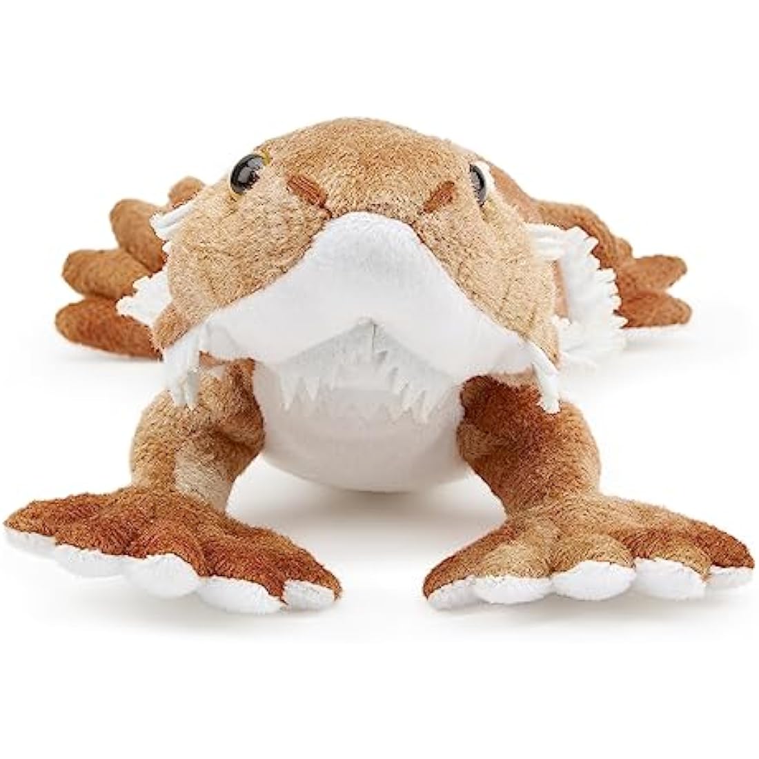 Zappi Co 100% Recycled Plush Bearded Dragon Toy (34cm Length) Stuffed Soft Cuddly Eco Friendly animals Collection For New Born Child First kid