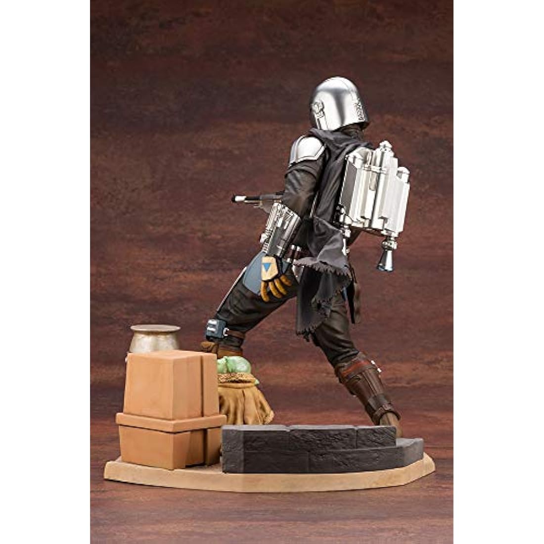 Kotobukiya Star Wars The Mandalorian ARTFX Statue 1/7 Mandalorian & The Child 26 cm