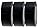 Crimson Starfish Black Duct Tape | 3 Rolls of 48mm x 45m Gaffer Tape | Water Resistant Duct Tape | Adhesive Tape Multi-Use for Indoor/Outdoor | Ultra Strong Adhesive Tape