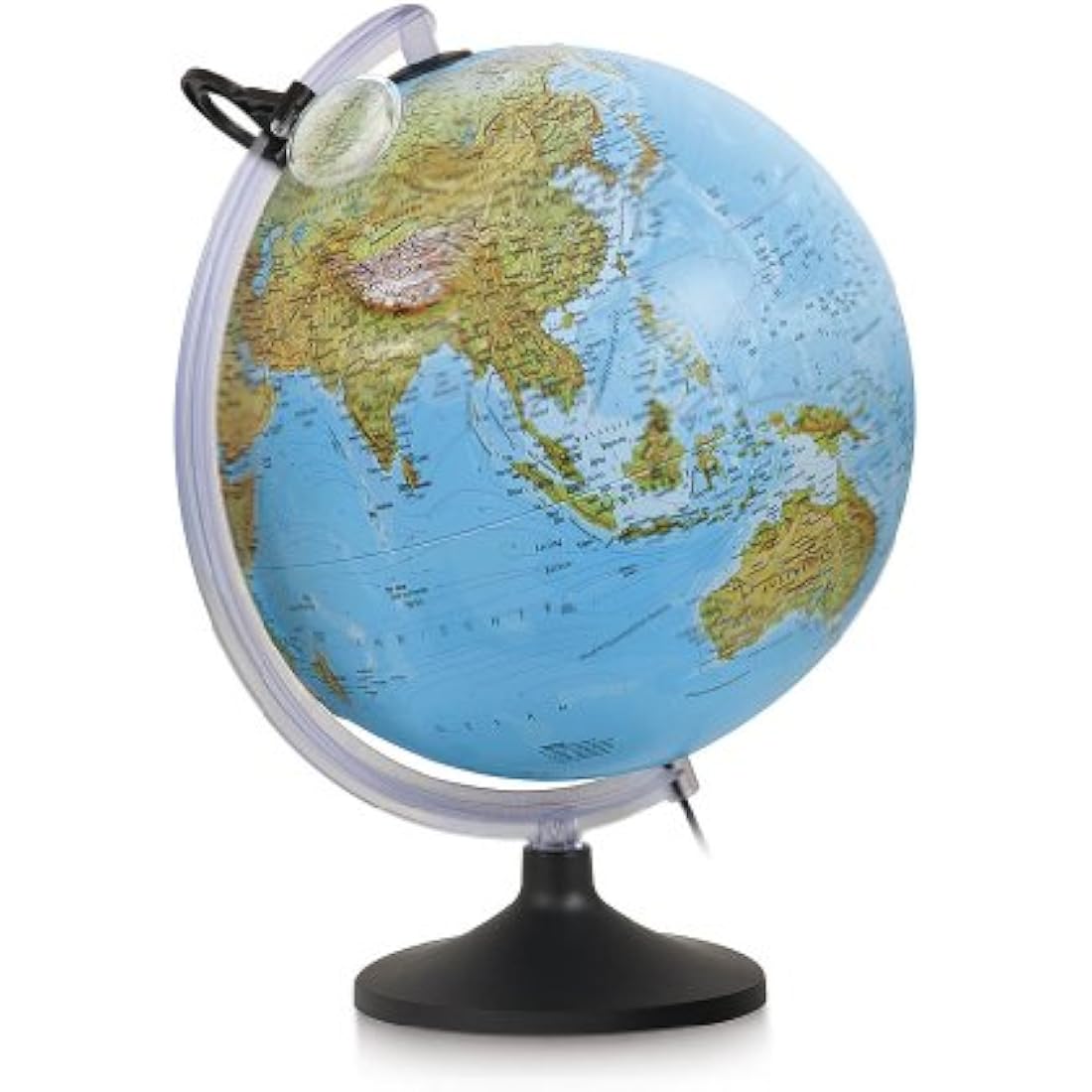 Nova Rico - Relief Globe 30 cm Illuminated with Magnifier