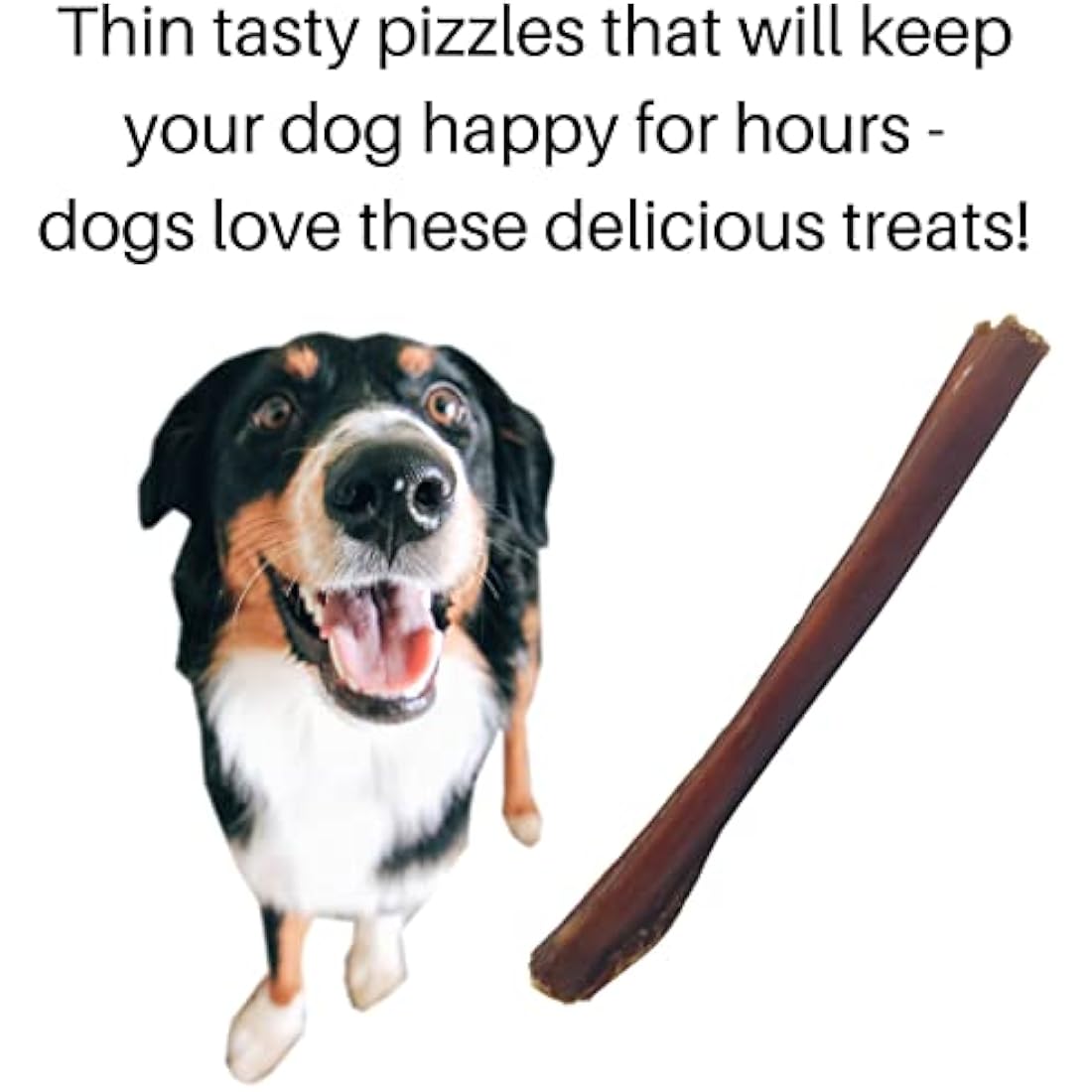Britten & James 20 Thin Bulls Pizzles for Dogs (12cm length) - Bully Stick, Natural Dental Stick and Dog Chew. Hypoallergenic, Grain Free and Long Lasting Dog Treat
