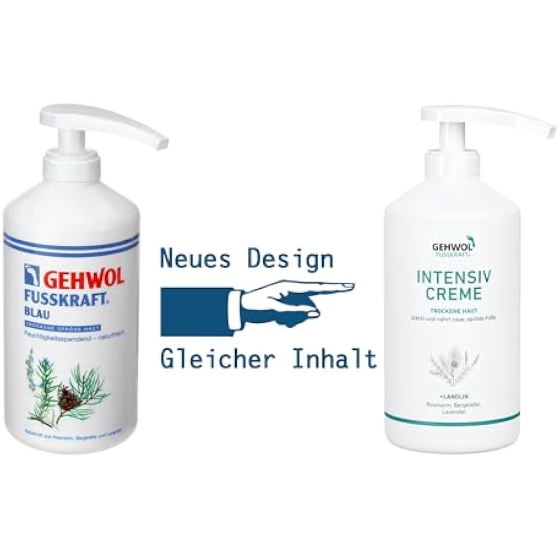 Gehwol Fusskraft Foot For Dry Rough Skin 500Ml