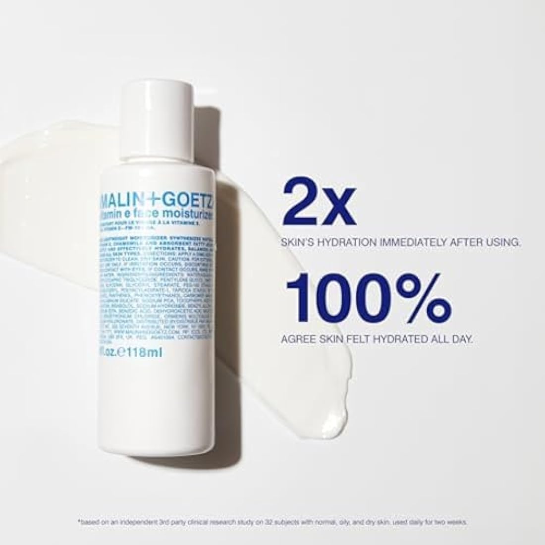 Vitamin E Face Moisturizer by Malin + Goetz for Unisex - 8.5 oz Moisturizer
