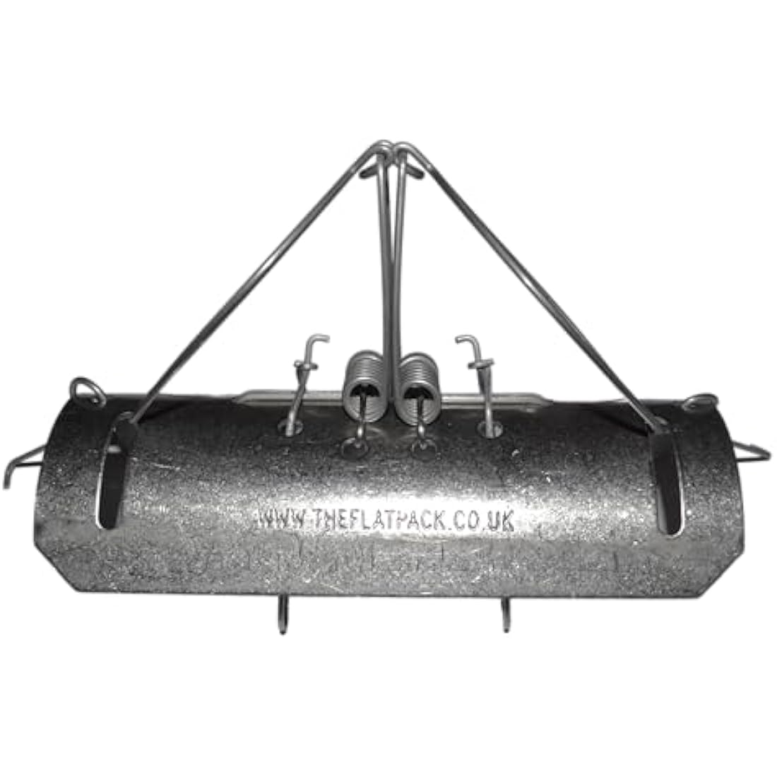 Pack of 3 Professional Stainless Steel British Barrel Tunnel Mole Duffus Traps | Effective Quick Mole Control | Pest Control | Garden Maintenance | Made in Yorkshire by The Flat Pack (Foxup) Ltd