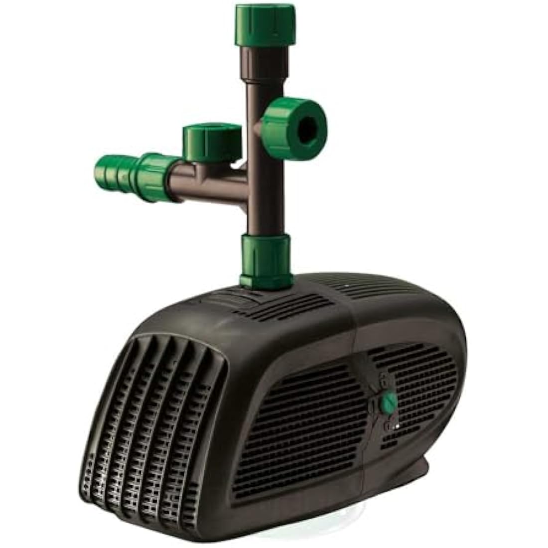 Blagdon Midipond High Performance Pond Pump to Run Fountains, Waterfalls & Filters, Economical, 5 Fountain Heads, Adjustable Extension Pipes, Fittings Included, Easy Clean, for Ponds up to 5628 Litres