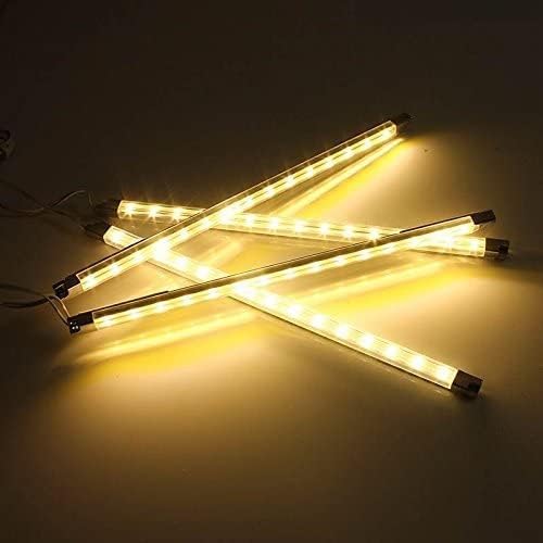 Versatile LED Light Strip Kit - Enhance Display, Shelf, and Cabinet Lighting - Energy-Efficient - Brilliant and Soft Lighting, High CRI >95% - UK Plug - Warm White 3000K