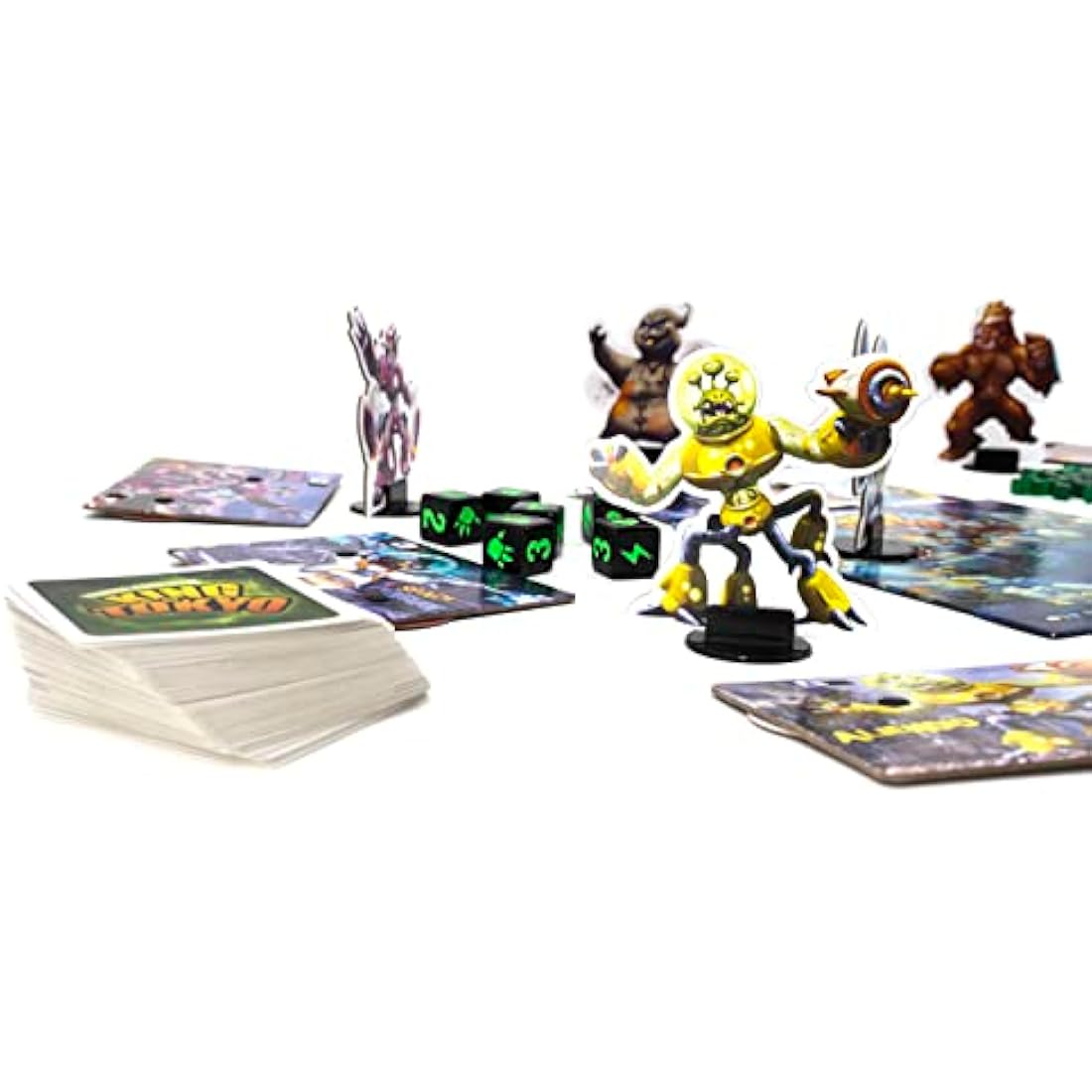Iello | King of Tokyo Game (2016 Edition) | Board Game | Ages 8+ | 2-6 Players | 30 Minutes Playing Time