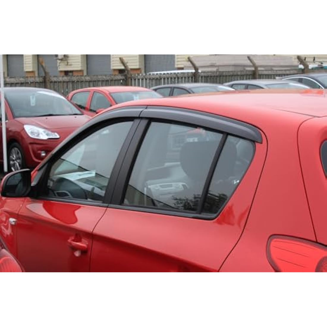 AUTO CLOVER Wind Deflectors Set for Hyundai i20 2008-2014 (4 pieces)