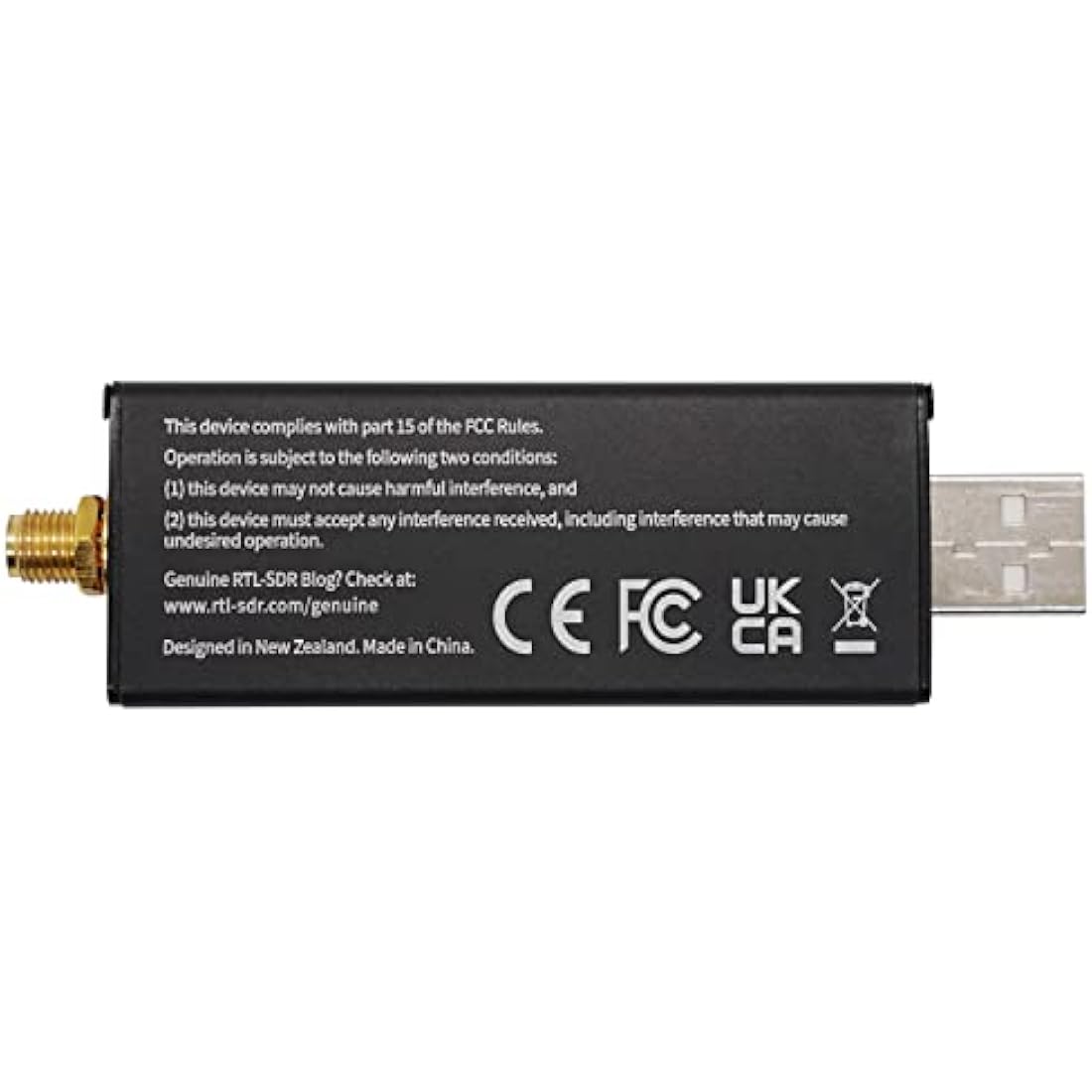 RTL-SDR Blog V4 R828D RTL2832U 1PPM TCXO HF Bias Tee SMA Software Defined Radio with Dipole Antenna Kit