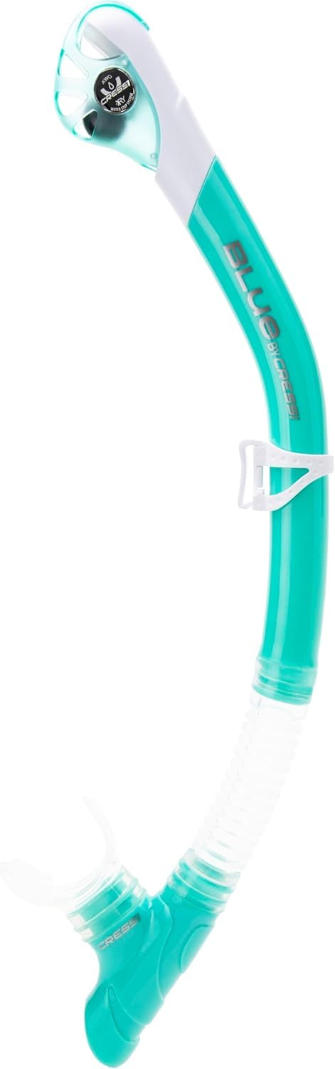 CRESSI Musa+Scilla Combo Aqua Green - Adult Combo Set Musa Snorkeling Mask and Scilla Snorke, Aqua Green, One Size