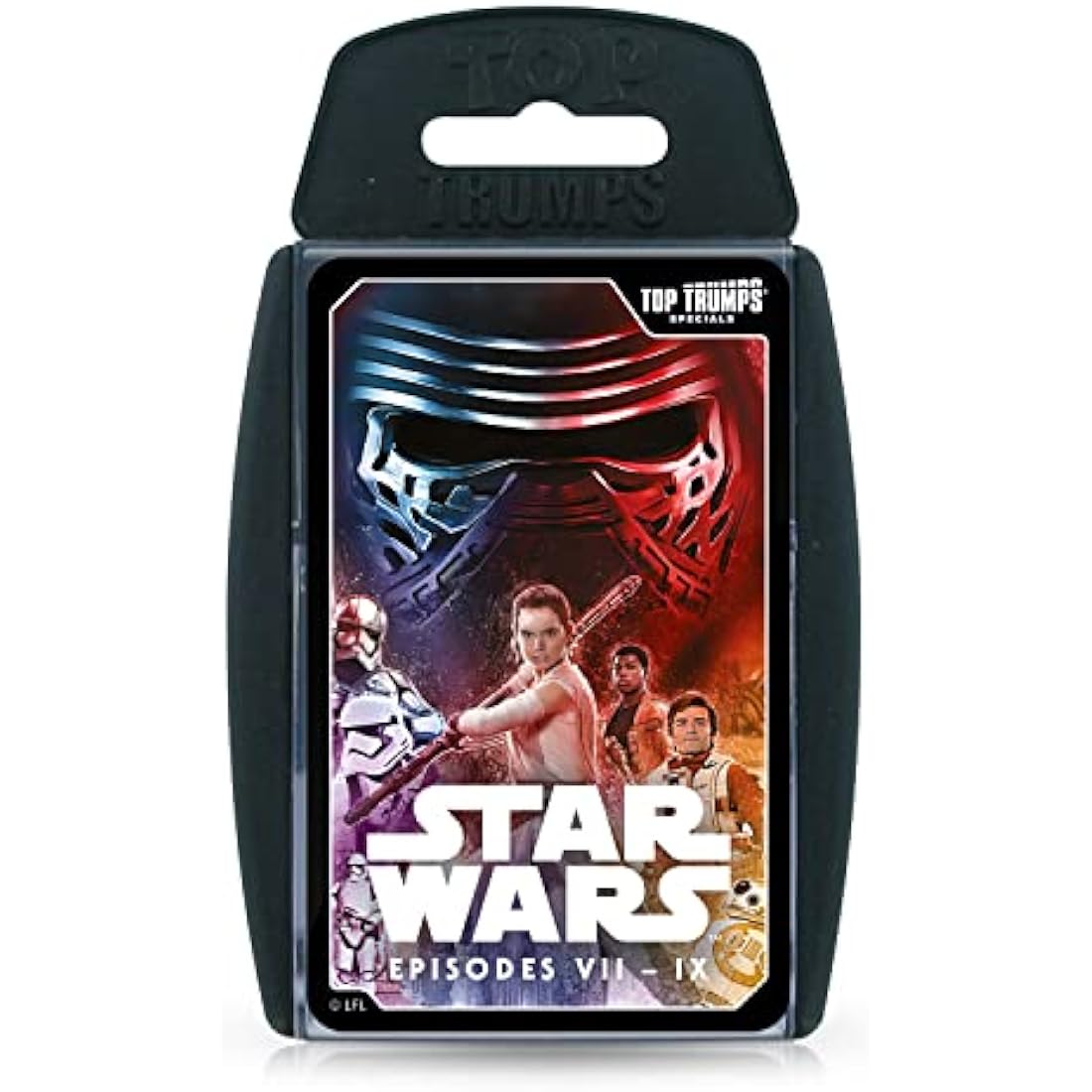Top Trumps Star Wars Episodes 7-9 Special Card Game, Play with Rey, Han Solo, Chewbacca, Finn, Kylo Ren and General Leia Organa, Educational for 2 plus players makes a great gift for ages 6 plus