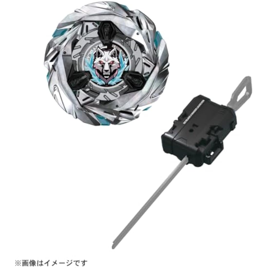 TakaraTomy Beyblade X UX-08 Silver Wolf 3-80FB Spinning Top