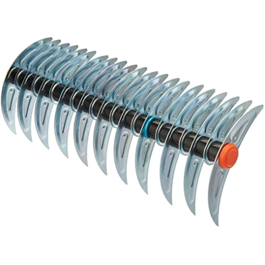 GARDENA Combisystem cutting rake: rake for removing moss and thatch, 35 cm working width, made steel, even for raking refuse and stones suitable (3392-20)