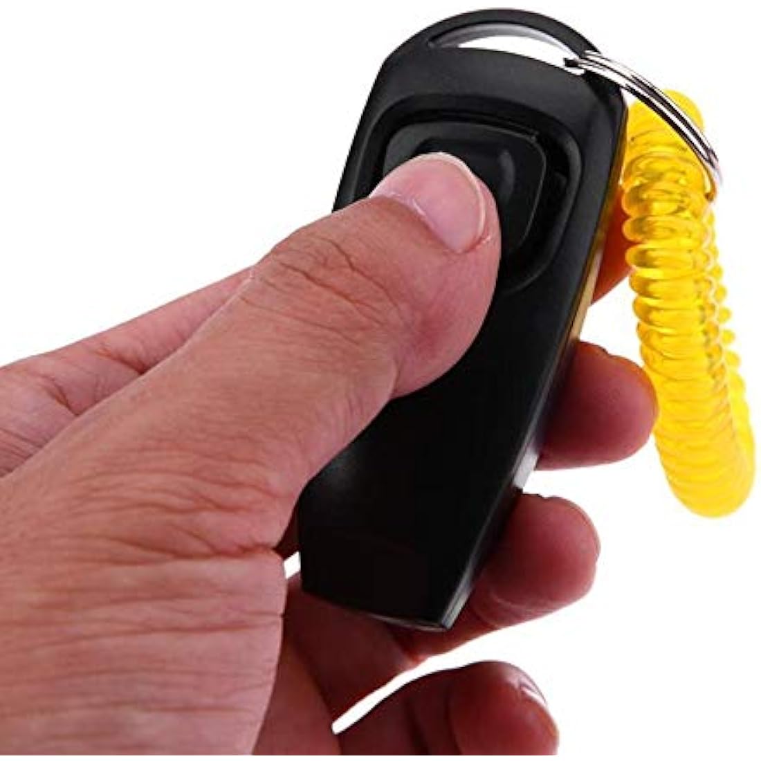 Symphonyw Dog Training Clickers, 4PCS Dog Whistle Clicker 2 in 1 Whistle and Clicker Pet Training Tools with Wrist Strap