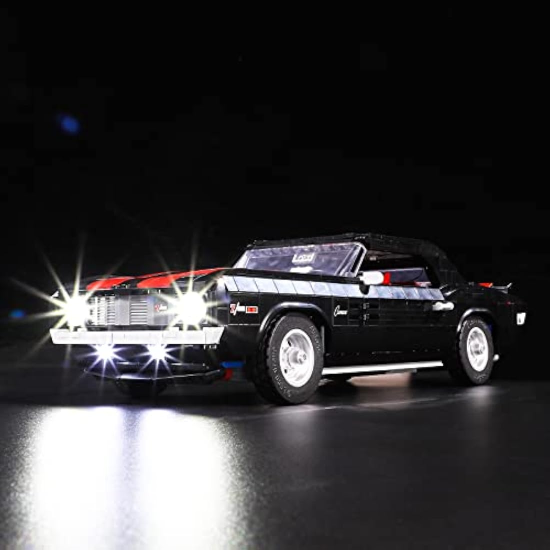 BRIKSMAX Led Lighting Kit for LEGO-10304 Chevrolet Camaro Z28 - Compatible with Lego Icons Building Blocks Model- Not Include the Lego Set