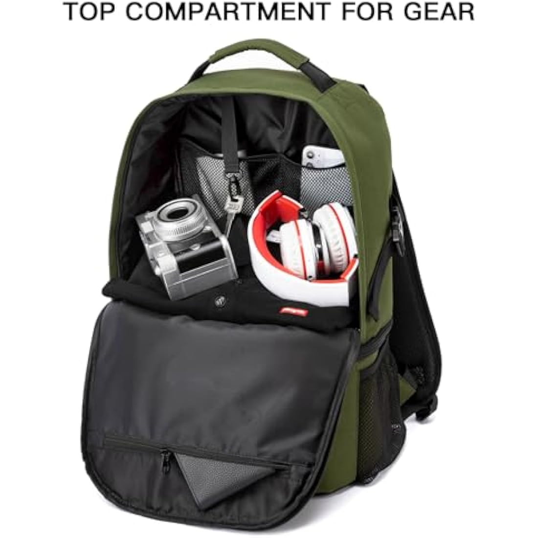 TUGUAN Insulated Cooler Backpack 28L Leakproof Cool Bag Rucksack Double Deck Bottom Thermal Compartment Picnic Backpack for Lunch, Beach, Camping