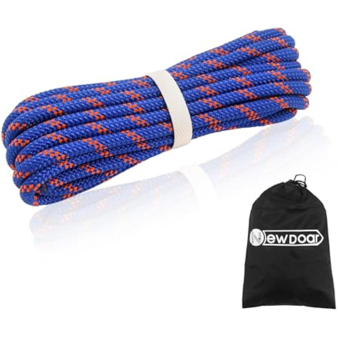 NewDoar Outdoor Rope 14KN/18KN 8mm/10mm High Strength Accessory Cord Rope Double Braid Multifunctional Cord for Camping, Hiking, Fishing, Hauling Loads, Hammocks,Tents