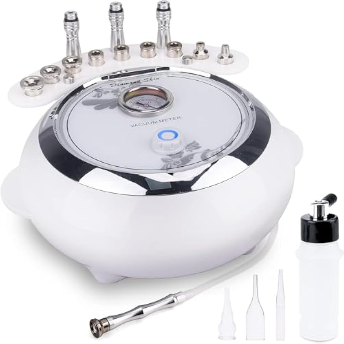 Yofuly Diamond Miicrodeermabrasion Machine, Upgrade Version 3 in 1 Professional Home Use Facial Beauty Salon Equipment Big Suction Power