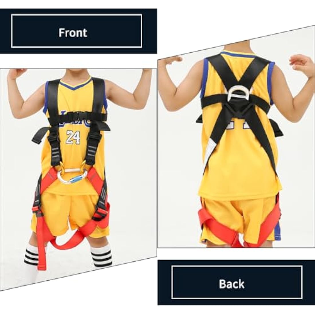 NewDoar Climbing Harness CE Certification Rock Climbing Rappelling Equipment Full Body Harness Guard Protect Rappelling Rescuing Equipment