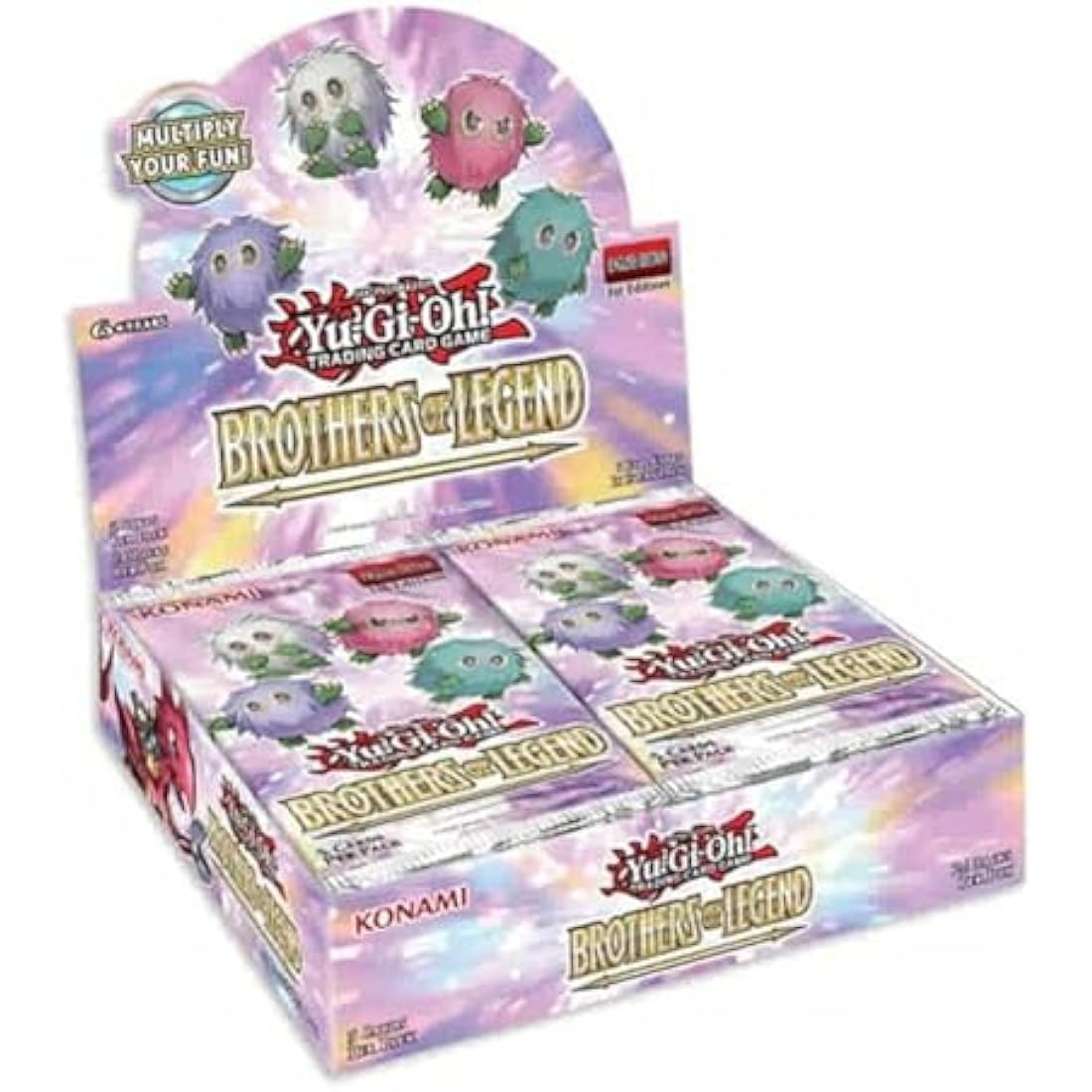 Yugioh Brothers of Legend 2021 Booster Box - 24 Packs of 5 Cards