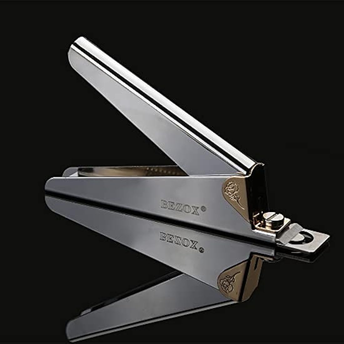 BEZOX Nail Clippers Professional Acrylic False Nail Clippers for Acrylic Nails, Sliver Nail Tip Cutter Nail Manicure Tool for Salon Home Nail Art