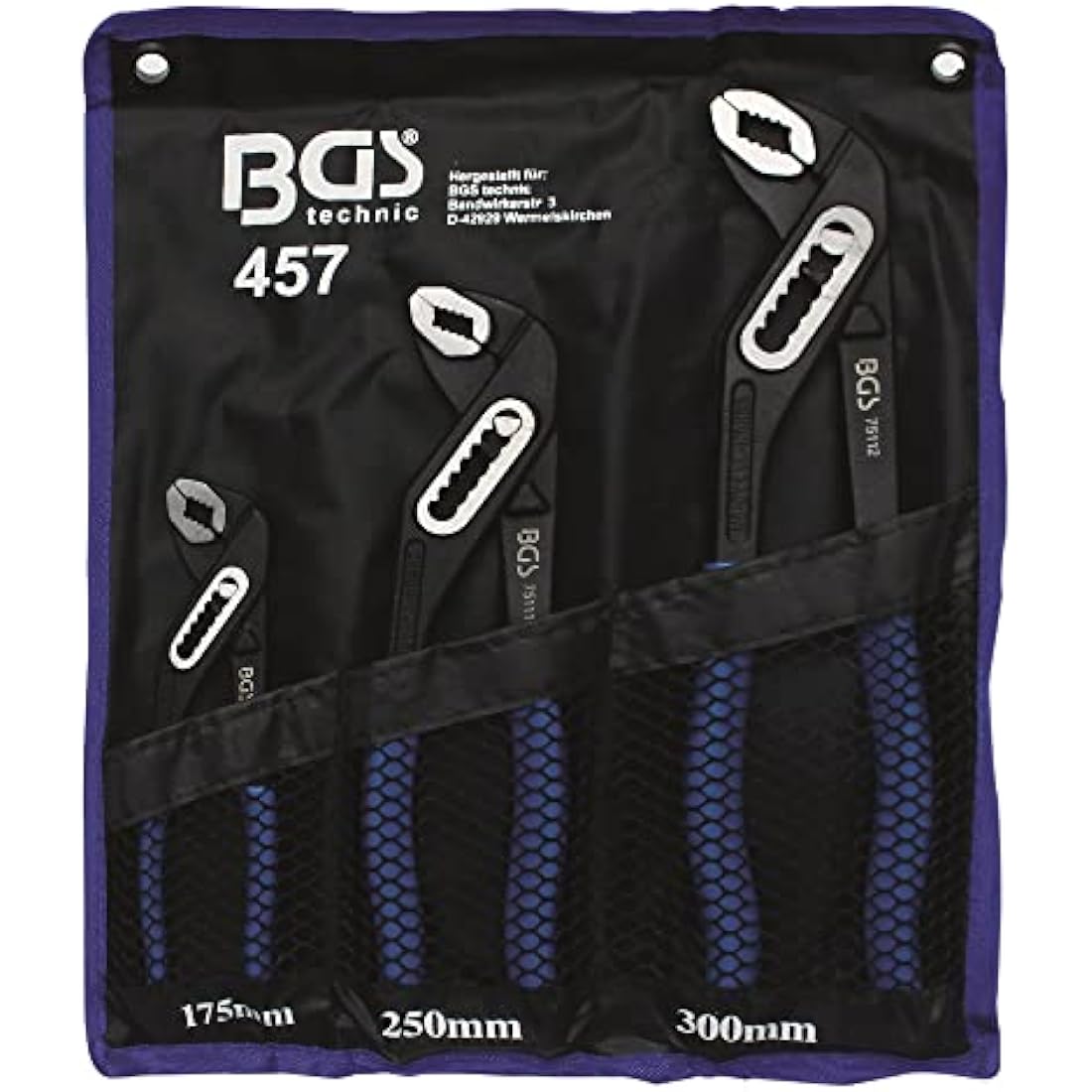 BGS 457 | Water Pump Pliers Set | 3 pcs.